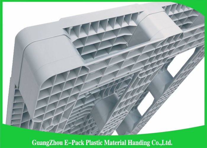 Durable Nestable Plastic Euro Pallets Anti - Slip For Transport Industrial