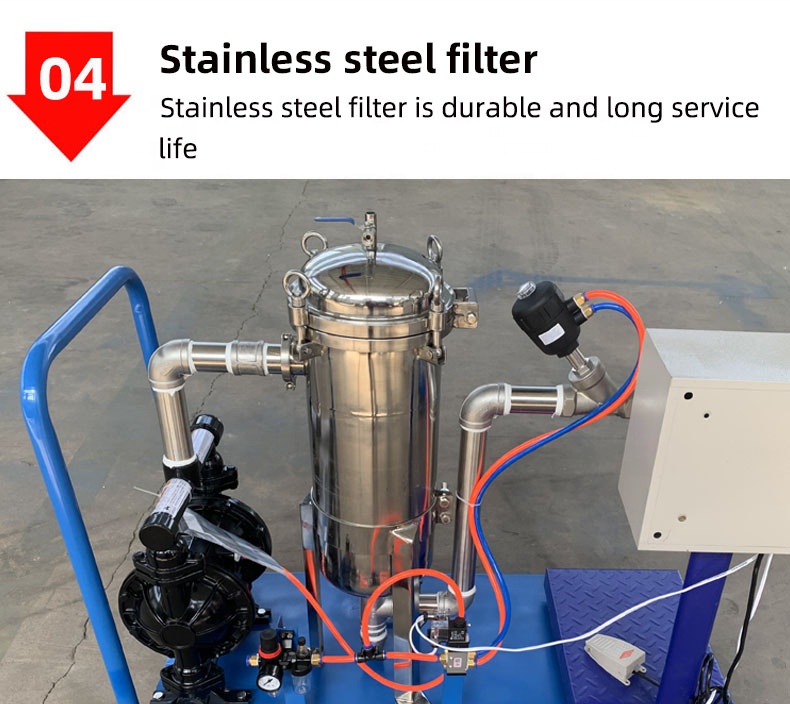 Convenient Semi Automatic 5 Gallon Paint Bucket Filling Machine for Plastic Containers