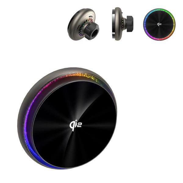 Qi2 Wireless Charger Starry Sky Lighting Effect Magnetic Car Wireless Charging