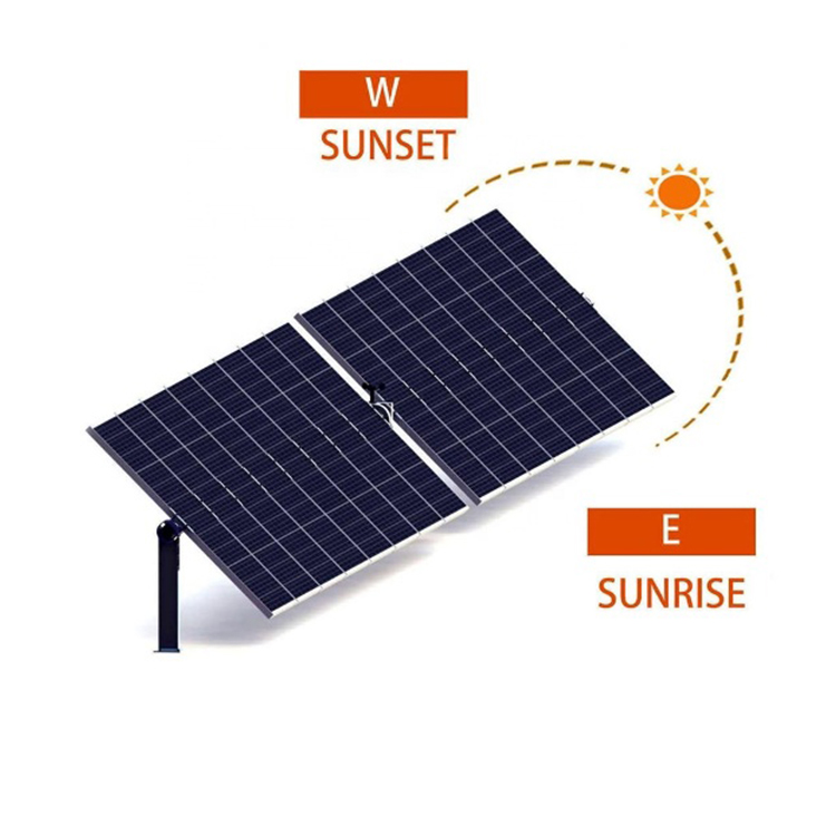 China Manufacturers Supply Rs485/Modbus Rtu Axis Dual Solar Panel Multiple Trackers