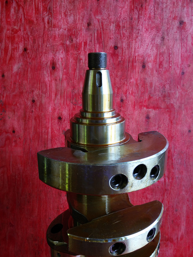 Alloy Forging 12200-97506 Excavator Crankshaft For RE8