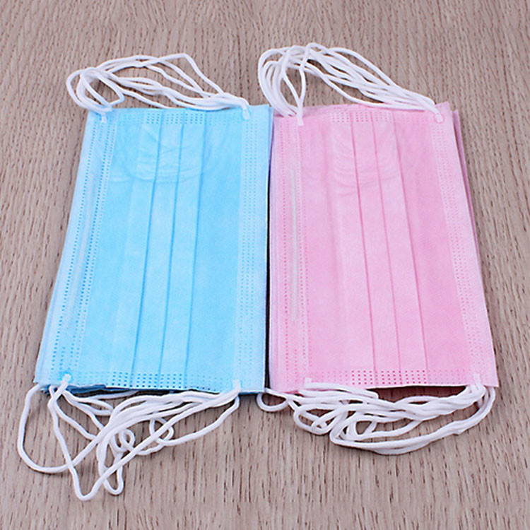 Anti Bacteria Earloop Medical Mask Economic Size 17.5 X 9.5cm Moisture - Proof
