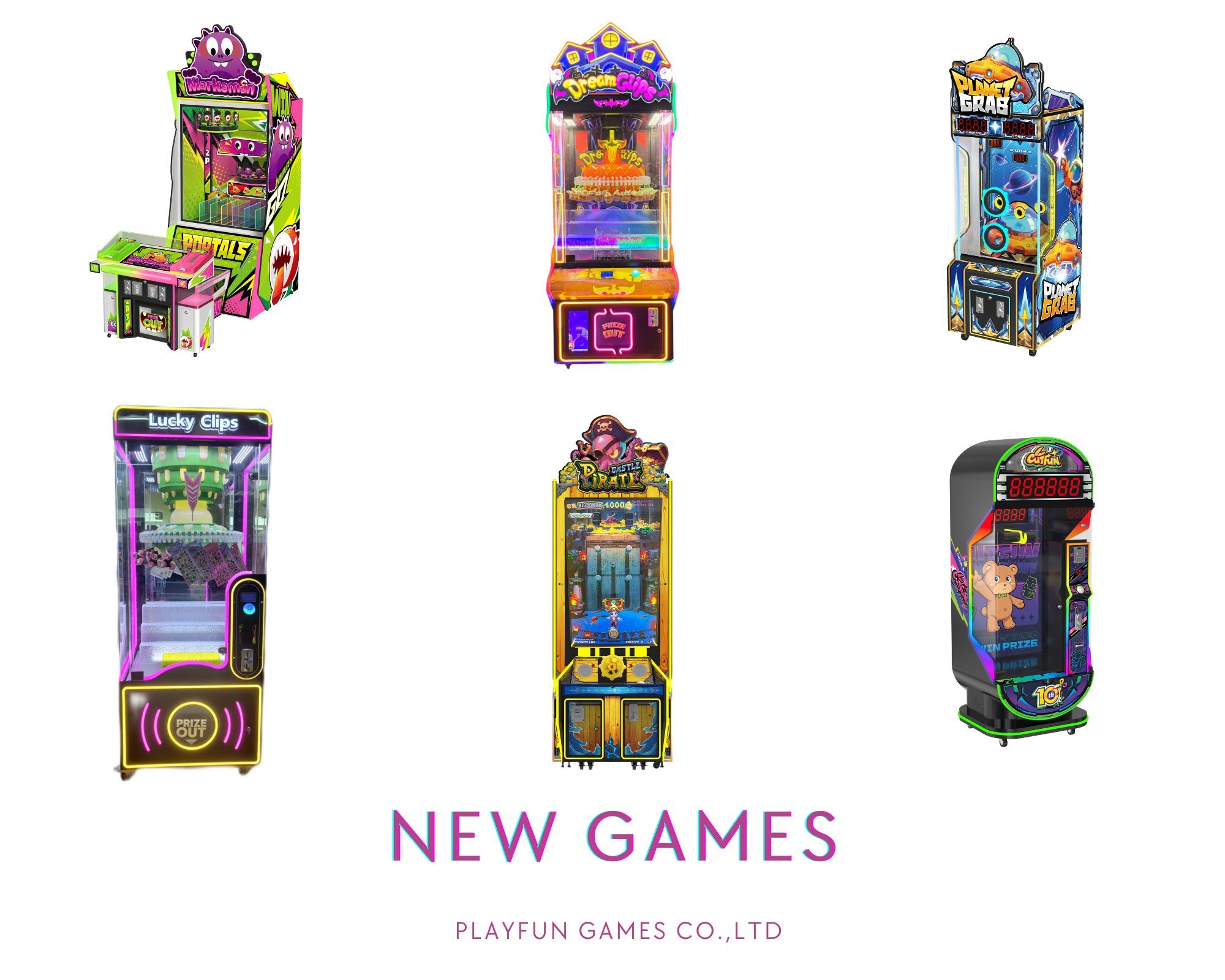 Playfun Lucky Prize Win The Ball Drop Gashapon Gift Arcade Games Machine