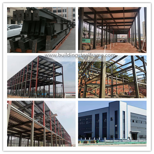Q345 Multi Storey Industrial Steel Buildings For Workshops