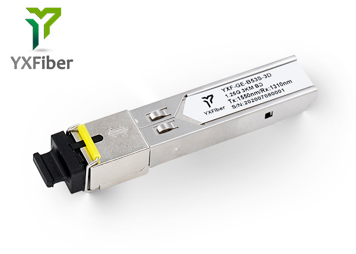 FTTX 1.25G 3km SFP 1550/1310nm BIDI 1.25G SFP Optical Module