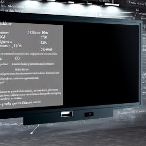 Resolution Interactive Digital Blackboard 1920*1080 Resolution 350cd/m2