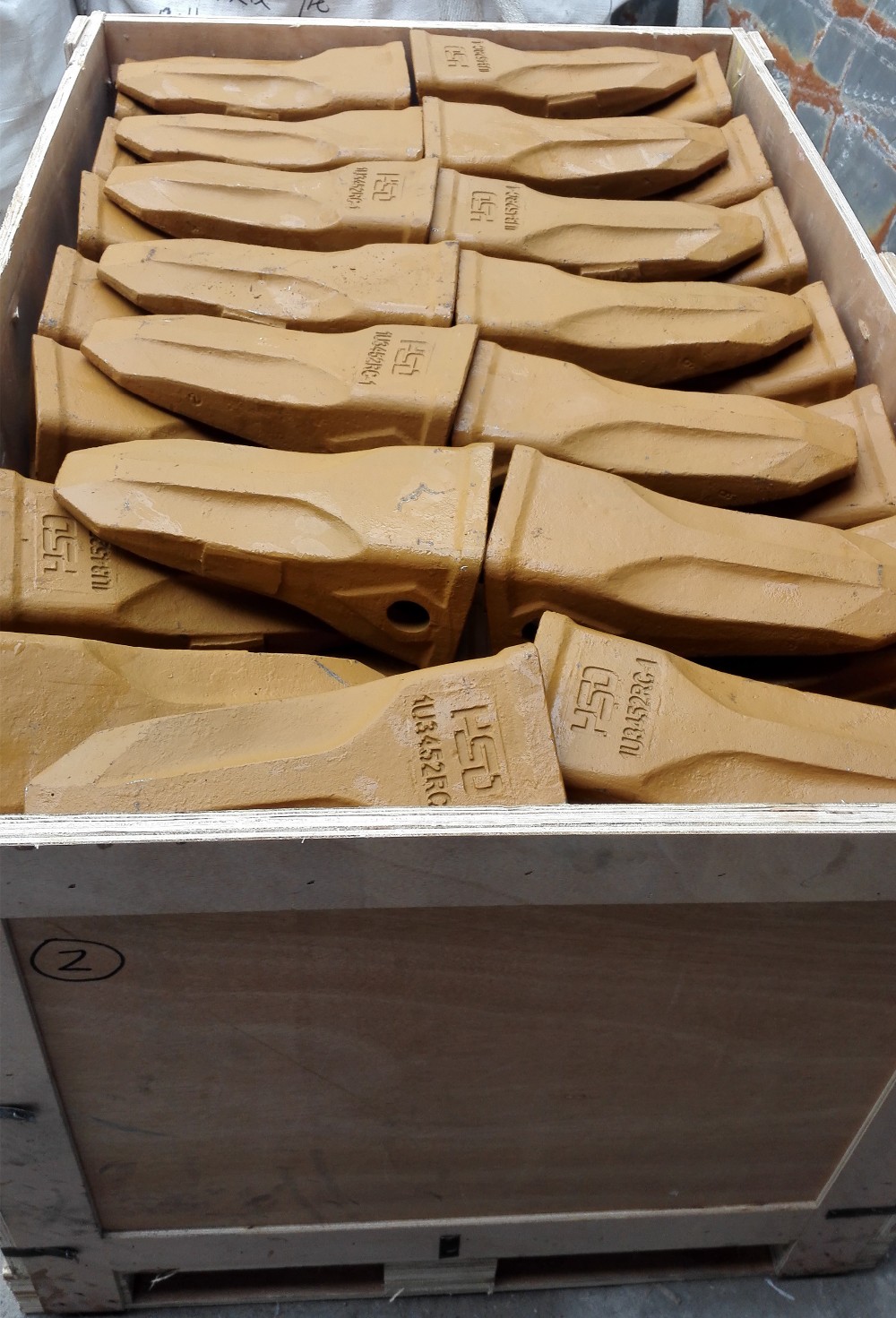 222 1087 Wheel Loader Bucket Teeth