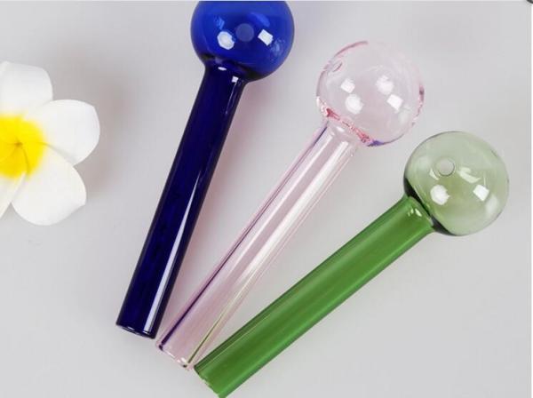 Quality hand blow glass oil burner straight for sale