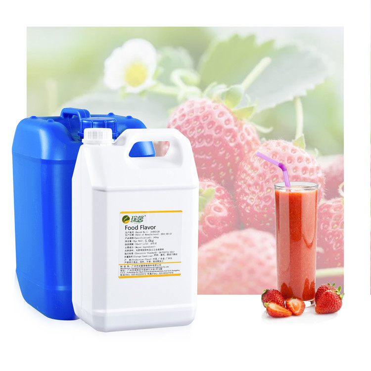 Food Grade Strawberry Scent Beverage Flavors For Beverage Making Juice Flavors