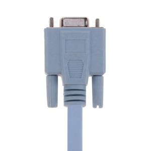 1.8M RS232 DB9 PIN Female to RJ45 Network Console Cable for Cisco Router Switch
