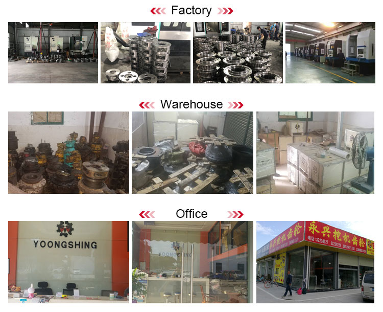 R130 DH150-7 swing motor assy M2X63 swing reduction final drive device