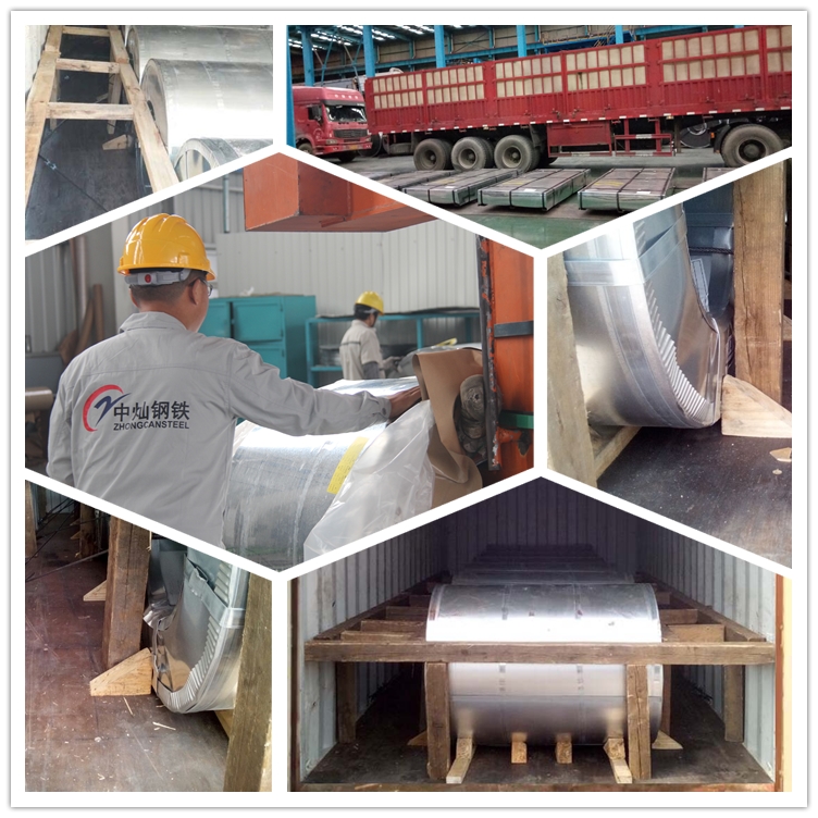 S235Jr Stainless Steel Coil Color Coated Hot Dipped Galvanized Steel Coils