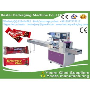 3 Servo Motor Automatic Pillow Packing Machine bestar packaging machineBST-450B
