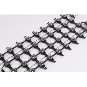 Durable Flexible LED Curtain Screen PC Material LED Mesh Display