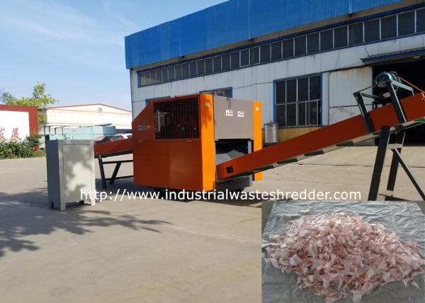Waste Airbag Rag Cutting Machine Vehicle Safety Airbag Cloth Shredder Large