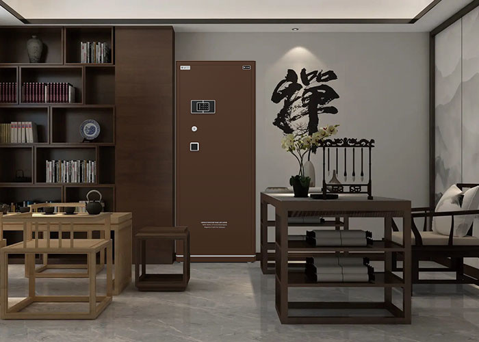 Dual Alarm Fingerprint Lock luxury Home Safe Box YB/N6-35#---180#