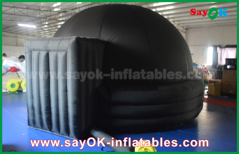 Customized 5m / 6m Dia Inflatable Projection Dome Tent For Kids / Adults