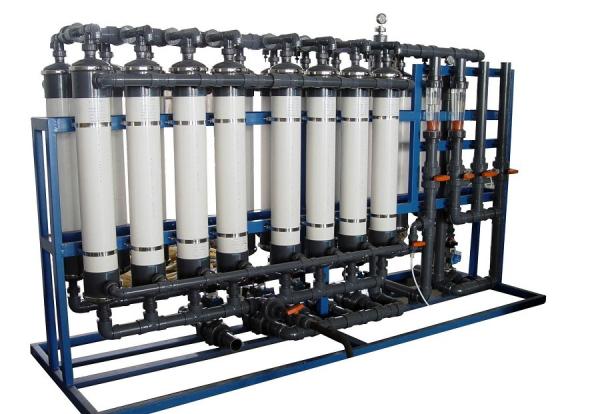 Drinking Water Treatment Machine / Fresh Water Ultrafiltration System High