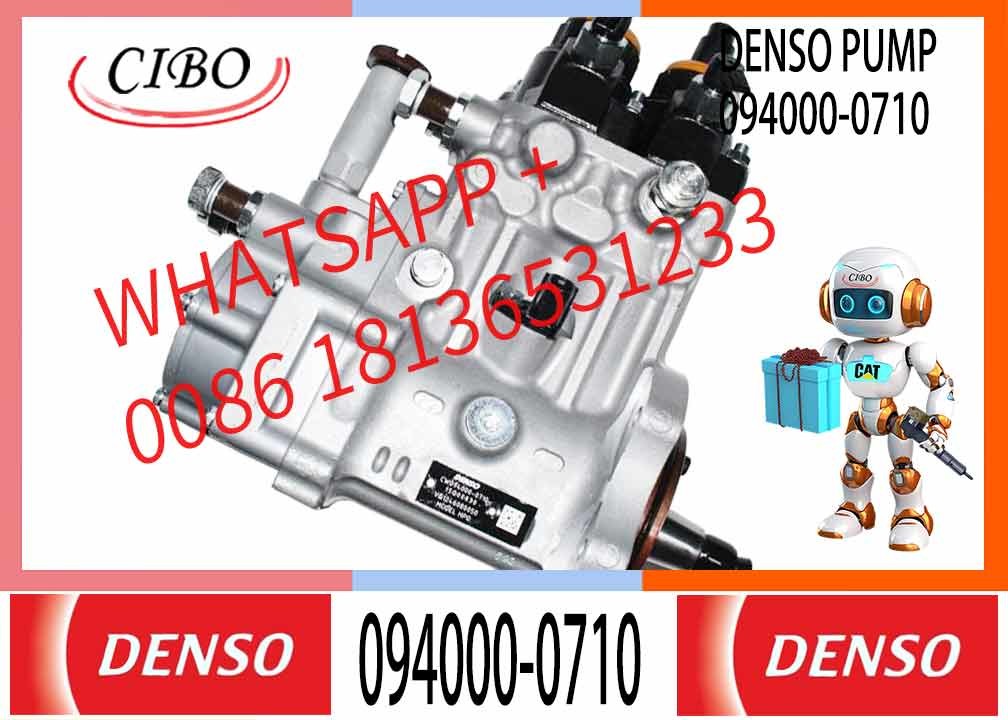 Common rail fuel pump 094000-0710 094000-0711 for denso SINOTRUK HOWO VG1246080050