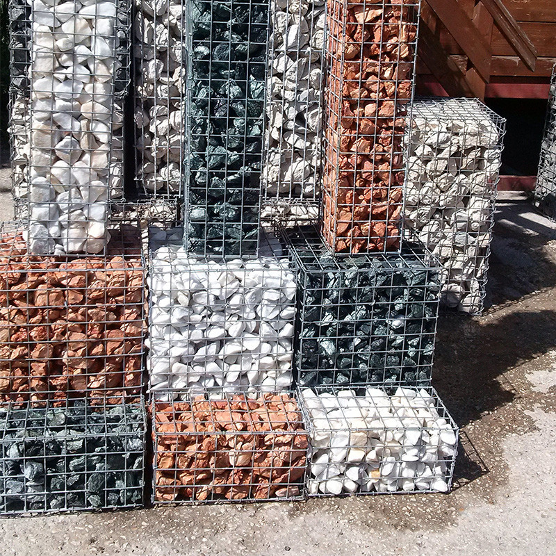 Heavy Duty Welded Gabion Baskets ISO CE Certified Landscape Mesh For Retaining Walls