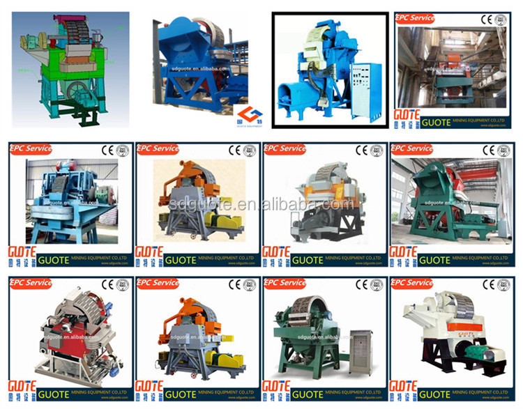 High Gradient and Magnet Separator for Sillimanite Magnetizing Current Range 42-180A