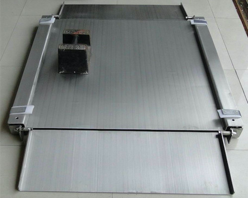 0.5Kg / 1Kg Readability Industrial Floor Weighing Scales For Pallet