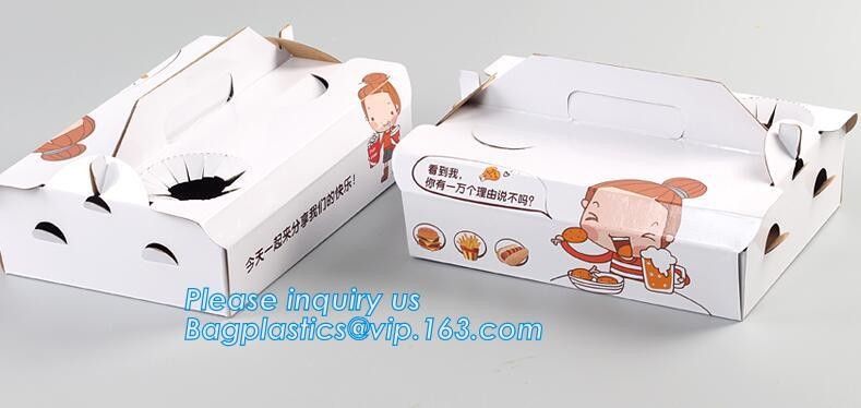 Cheap Cardboard foldable kraft paper lunch box with window,Lunch noodle fast food kraft paper box by customized logo pri