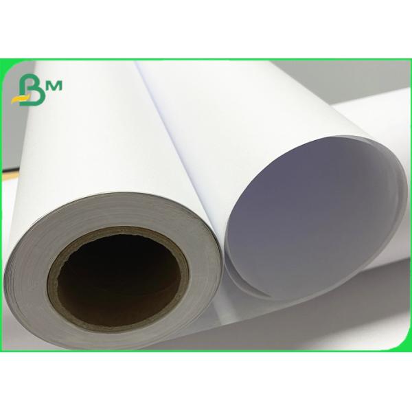 Quality 80g 60inch Printable White CAD Plotter Architectural Drawing Paper Roll for sale
