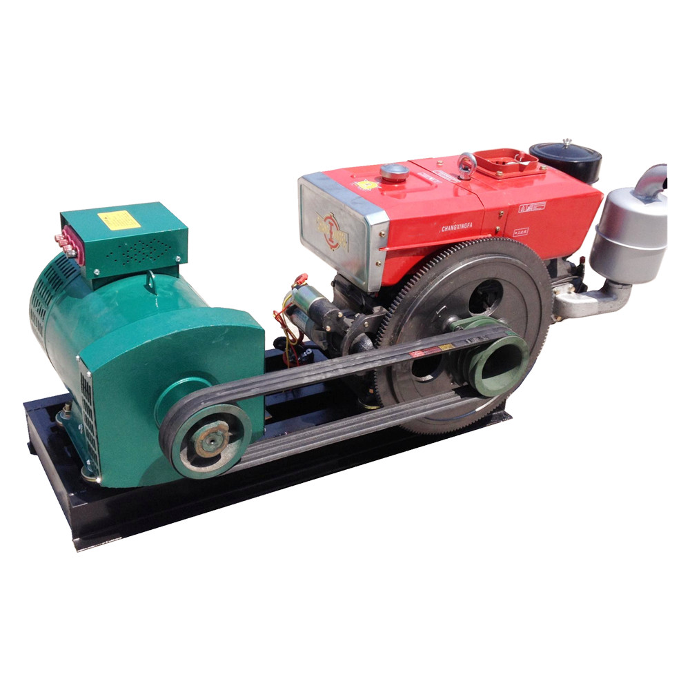 360KG Water Cooled Portable Diesel Generator 8KW Changchai Engine Single Cylinder Crank