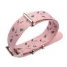 Buy cheap Floral Prints 18mm Nylon Strap Watch Bands Pink Color For Lady Watch from wholesalers