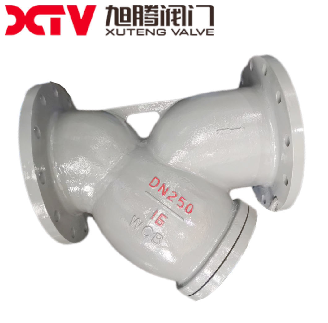 Cast Iron Flanged Strainer Y-Type Basket Strainer Filter
