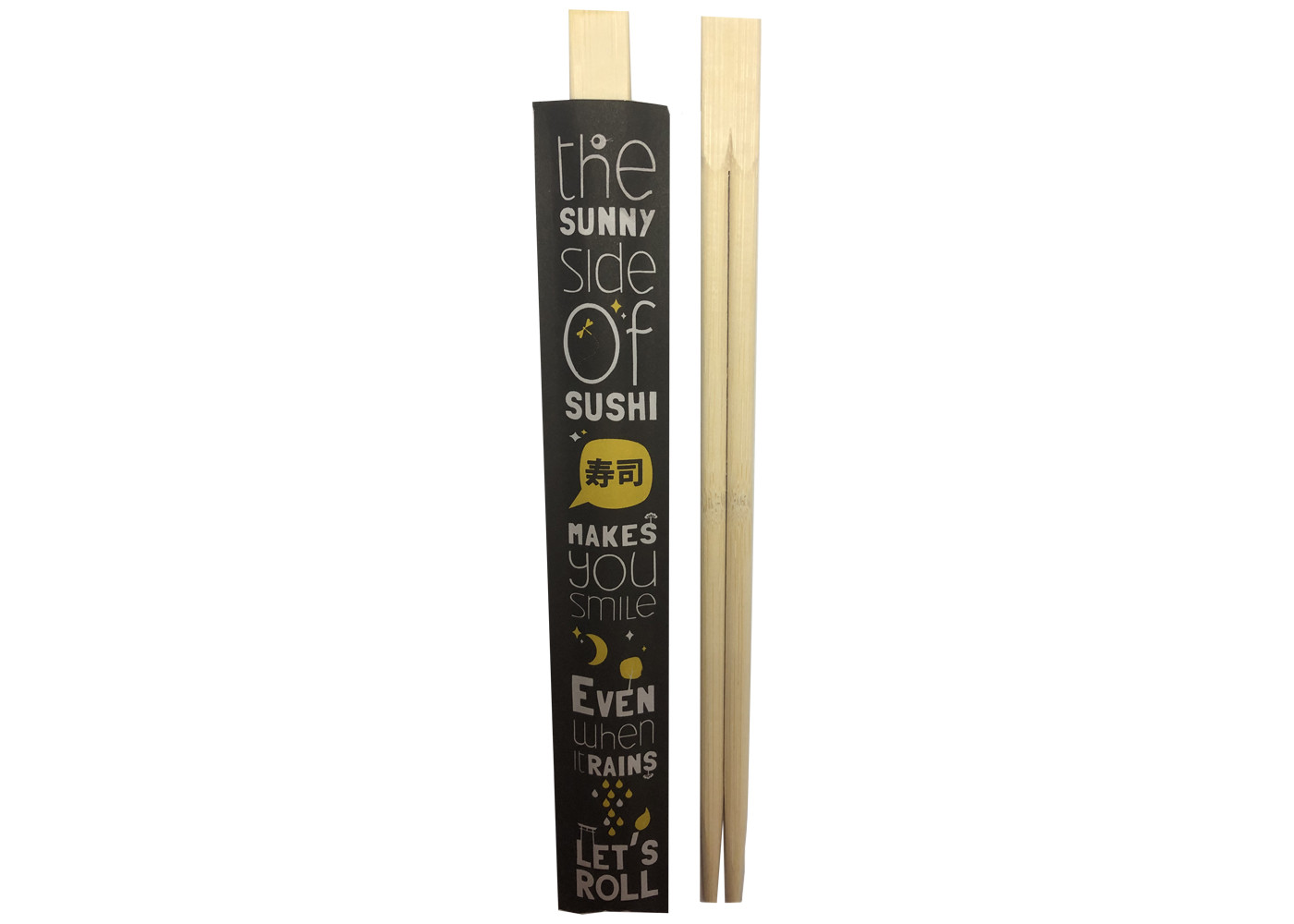 24cm Length Disposable Nan Bamboo Sushi Chopsticks