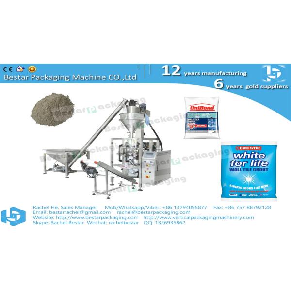 Lime powder 2kg pouch packaging by automatic machine BSTV-450DZ