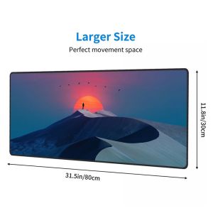 Private Mold Sun Mouse Pad Custom Art Printing Gaming Mousepad with Natural