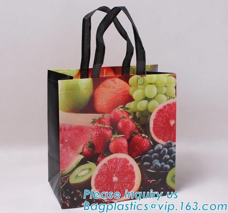 Promotional Cheap Polypropylene Die Cut Laminated TNT Tote PP Woven Shopping Bag,Europe Standard bopp Laminated China PP