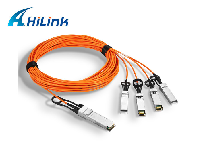 40G AOC Copper 1-10m QSFP To QSFP Active Optical Cable Custom