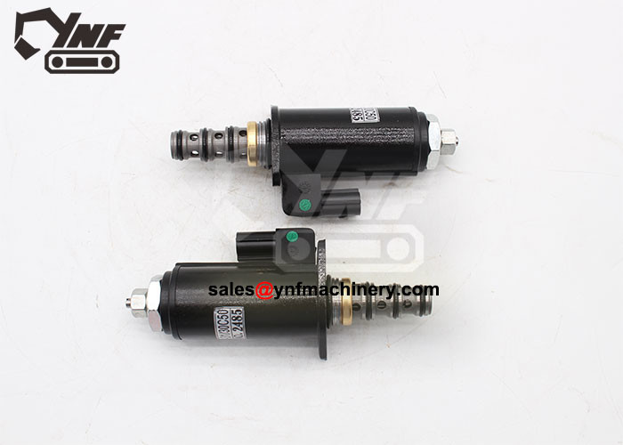Safety Lock Solenoid Valve 2436U1453F1 2436U1453F2 For Kobelco SK200LC