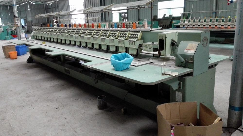 Used Tajima Embroidery Machine TMFD-G920 Production in 1996