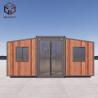 Buy cheap Foldable Modular Collapsible Container Homes Fireproof Mobile Living Space from wholesalers