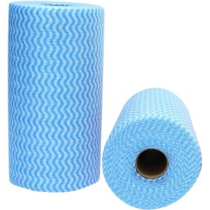 Lint Free Non Woven Cloths Soft Durable Perforated Reusable