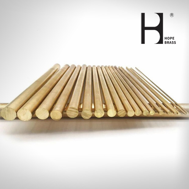 Golden Fade Resistant C36000 Brass Rods With Different Shape