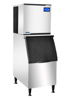  SS304 Ice Maker Machine , R134A Square Ice Cube Maker Manufactures