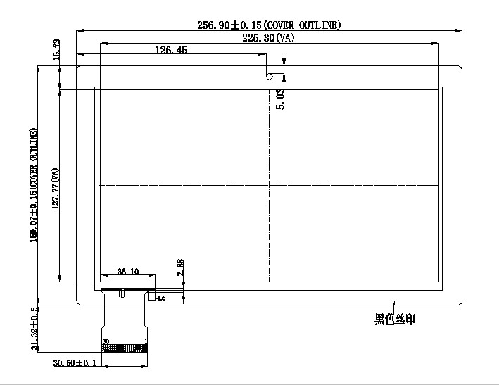 High Hardness 10.1 Capacitive Touch Panel Beautiful Design For Advisement Player