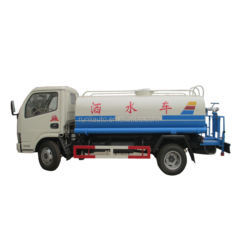 Dongfeng 4x2 5Ton Water Tanker Truck 5Ton Watering Truck 5Ton Water Wagon