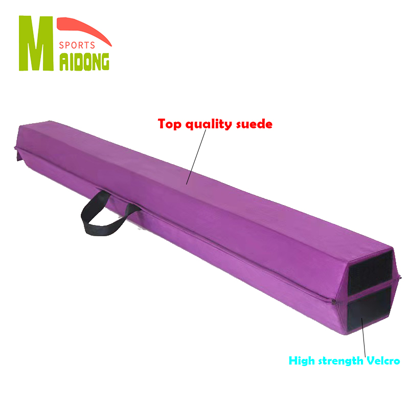 Customized Logo EPE Material Folding Balance Beam For Gymnastics Practice