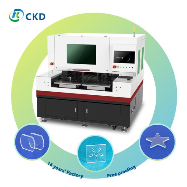 Quality Cleanroom-Safe Custom CO2 Laser Cutting Machine for Phone Glass Cover and Other Materials for sale