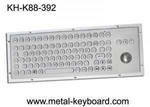  Rugged Metal Computer Keyboard with 38 trackball for Industrial control Kiosk Manufactures