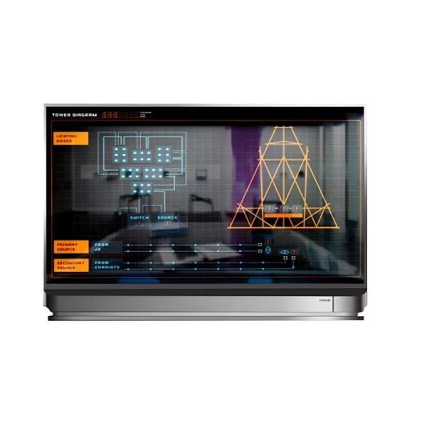 55 Inch Transparent OLED Display 1920*1080 Color Customizable for Advertising
