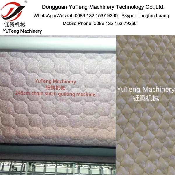 Chain Stitch Computerized Multi Needle Quilting Machine High Speed 1200RPM