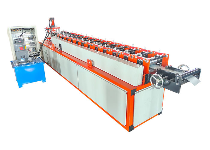Aluminum Galvanized Iron Rolling Shutter Door Machine Cold Roll Forming
